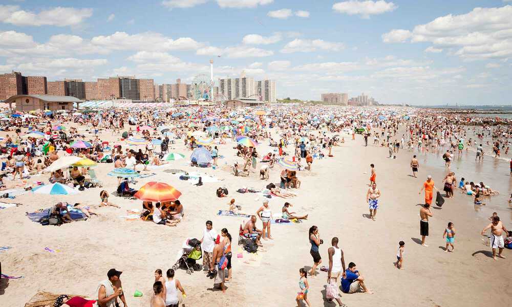 Beach at Coney Island