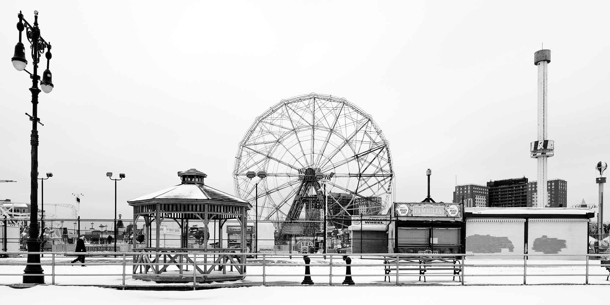Coney Island Vintage Shot Coney Island Boardwalk Vintage