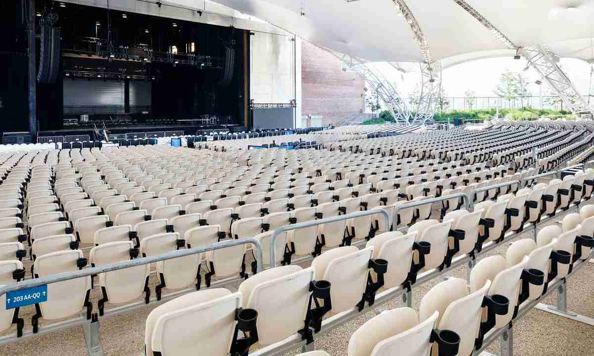 Amphitheater At Coney Island Boardwalk Brooklyn Music Event Venue