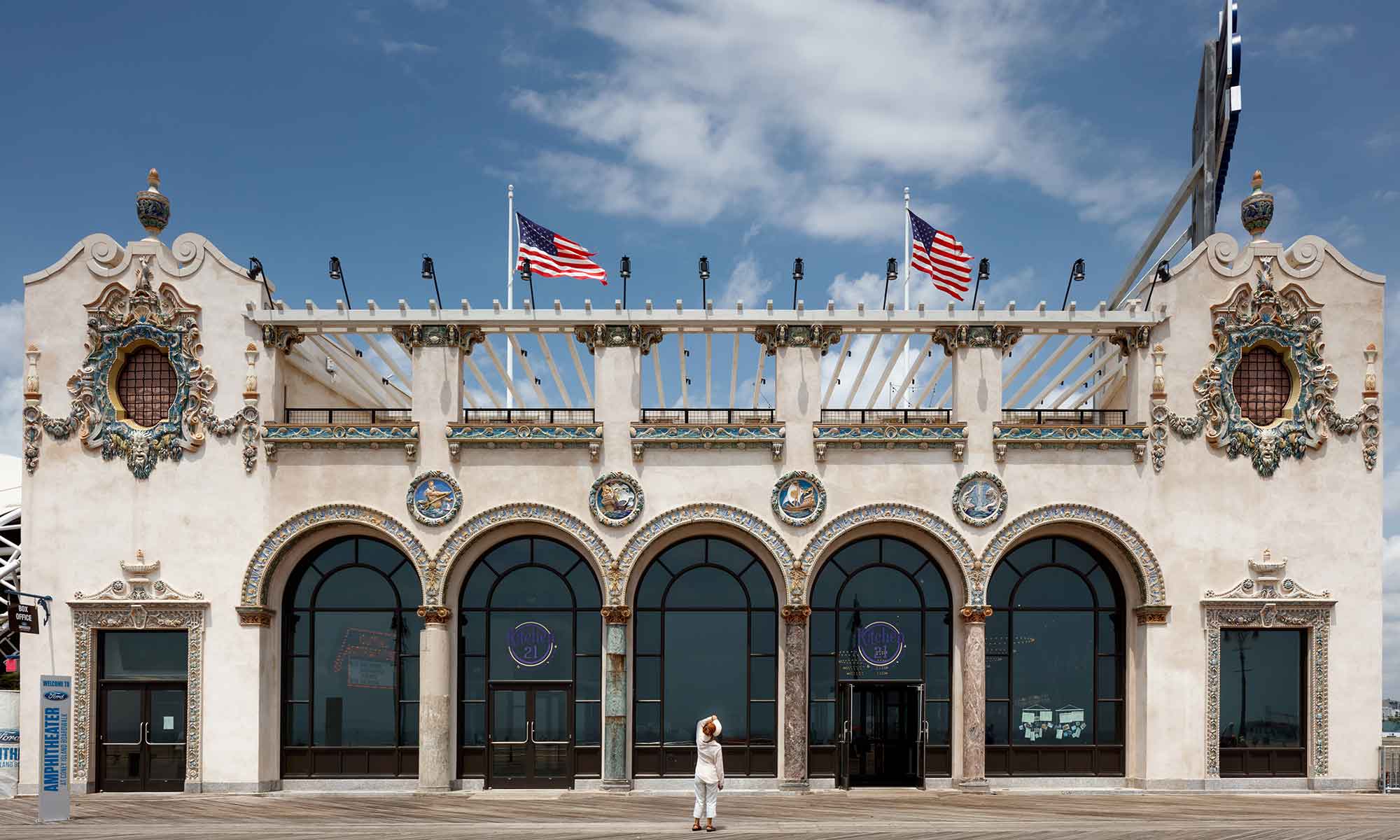 Restored Building Coney Island