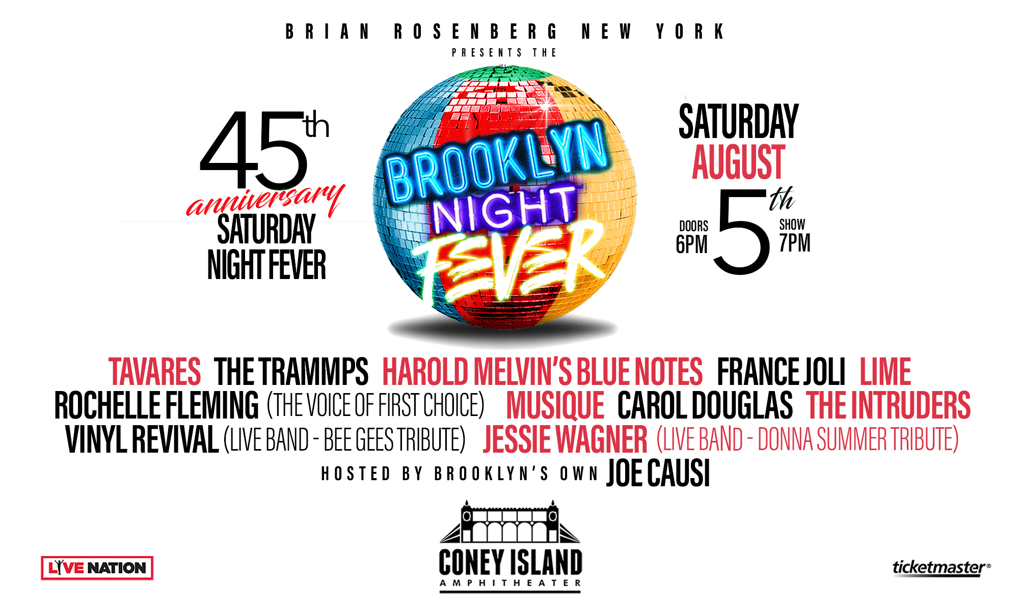 Brooklyn Night Fever Live Concert