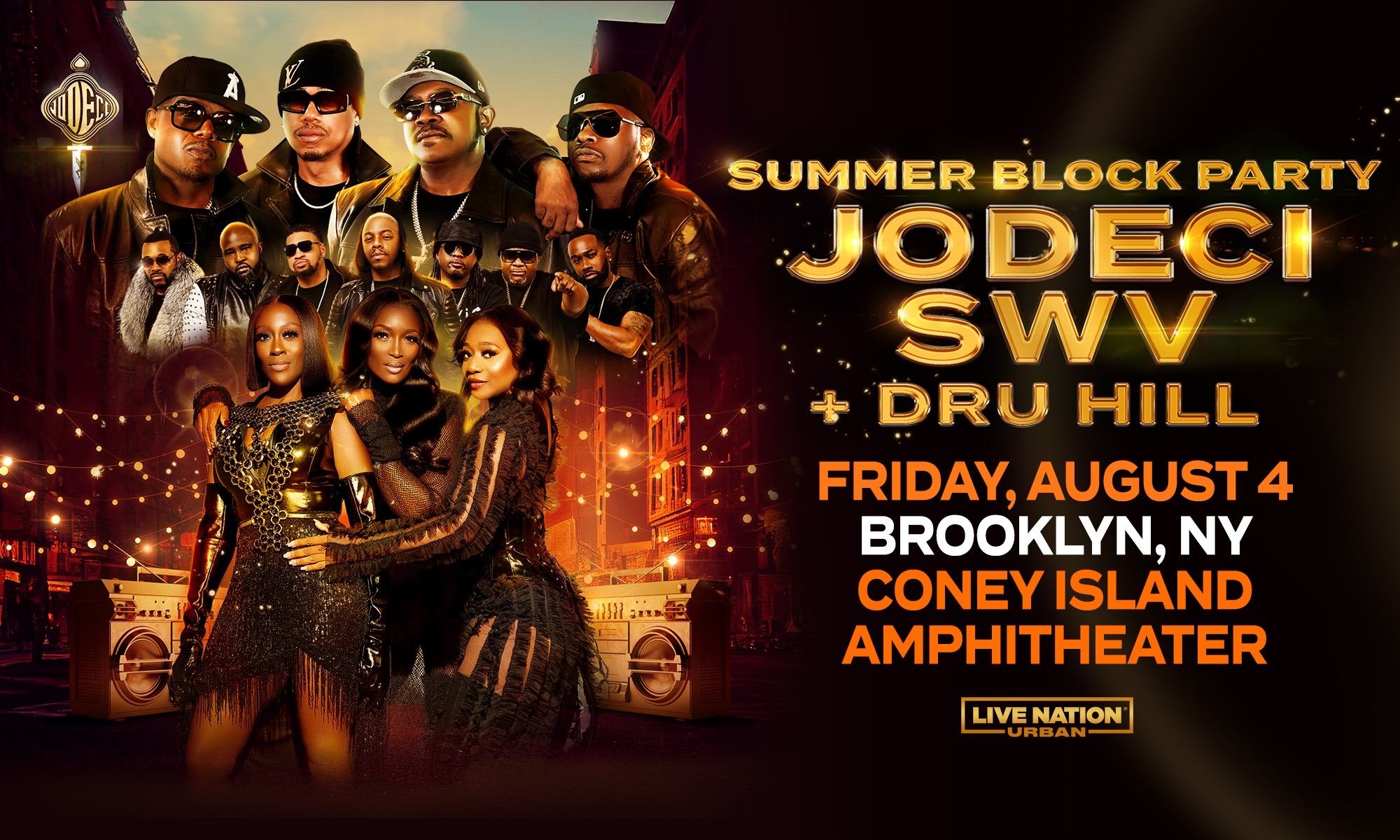 Summer Block Party Presents Jodeci Live Concert